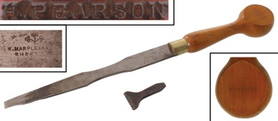William Marples & Company, Sheffield, England: Massive Beech Hdl. Screwdriver