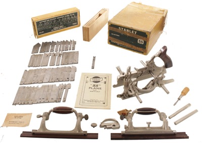 Stanley Rule & Level, No. 55: Clean & Complete Combination Plane