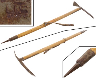 Ames Shovel And Tool Company, Boston, Massachusetts: Extra Clean Ww Ii Era Ice Axe