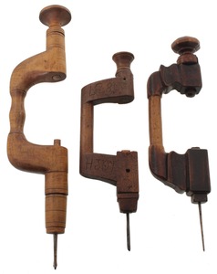 Assorted Makers: Three Early Wooden Braces