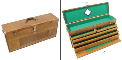 H. Gerstner & Sons, Dayton, Ohio: Rare Pattern Maker's Tool Chest