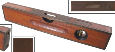 Stanley Rule & Level, No. 1093: 12" Brass-Bound Level