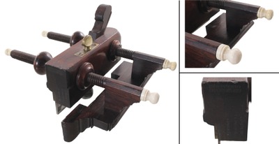 D.R. Barton & Company (Unmarked): Unhandled R'wood Plow Plane