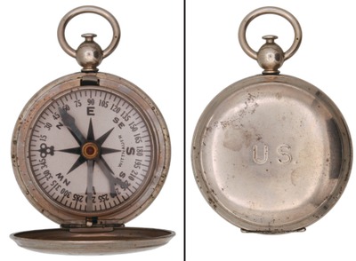 Wittnauer Co., A./New York, N.Y.: Longines Swiss Made U.S. Army Compass