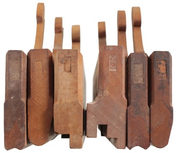 J., N.: Six 18th Century Molding Plane