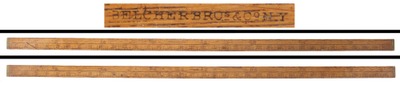 Belcher Bros. & Company, New York, New York: Extra Thick Body Yard Meaure Rule