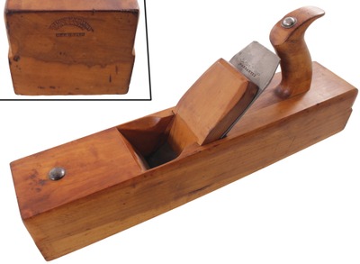 H. Chapin, Union Factory, Pine Meadow, Connecticut: Solid Applewood Jack Plane