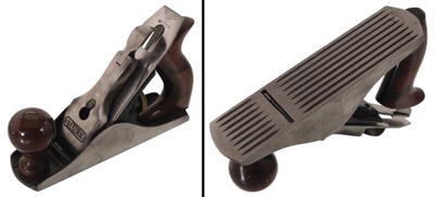 Stanley Rule & Level, No. 2 C: Rare Corrug. Sole Smoothing Plane