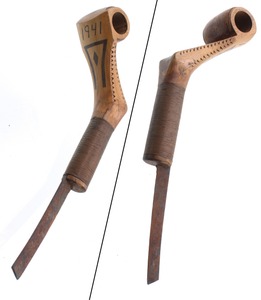 Unmarked, No. CK: Classic Native Amer. Crooked Knife