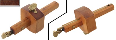 R. & L. Carter, Troy, New York: Boxwood & Brass Marking Gauge