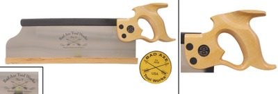 Bad Axe Tool Works/Superior, Wis. No. 9, No. 9: Unused Ogee Front Tenon Saw