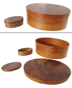 Robert Lindner, Clarence, New York: Two Reproduction Shaker Boxes