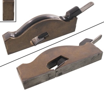 Unmarked: Fancy Cast Gumetal Shoulder Plane