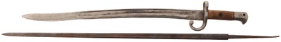 Mfg. D'armes De St. Etienne (Unmk: Model 1866 French Chessepot Bayonet