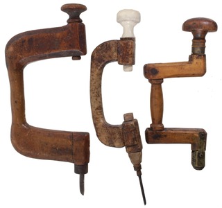 Assorted Makers: Three Early Wooden Braces