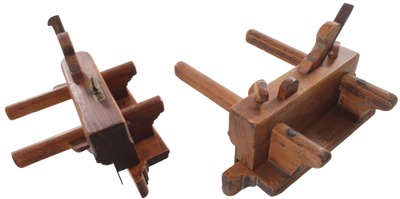 Assorted Makers: Two Pennsylvania Mkr Unhdld. Plow Planes