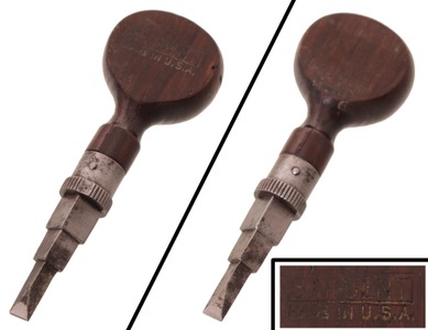 Sargent & Company, New Haven, Connecticut: Rosewood Handle Screwdriver