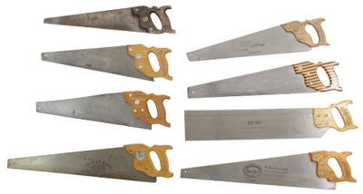 Assorted Makers: Lot Of Later Type Hand Saws