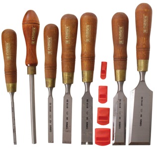 Narex Bystrice S.R.O., Bystrice,: Set Of Six Clean "Narex" Brand Chisel
