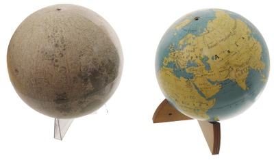 Assorted Makers: Two Ca. 1950's Type Globes