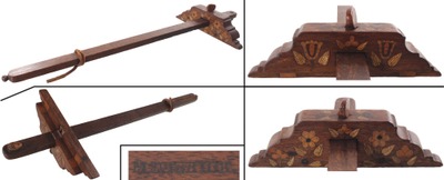 Unmarked: Showy Walnut Body Panel Marking Gauge