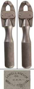 Lowell Wrench Company, Lowell, Massachusetts: Pollard's Patent Hand Vise