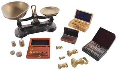 Libra Scale Co./Linton, Cambridge: "Librasco" Cast Iron Balance Scale