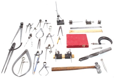 Assorted Makers: Lot Of Assorted Machinists' Tool