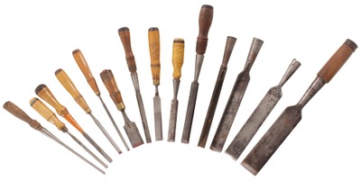 Assorted Makers: Lot Of Assorted Gouges & Chisels