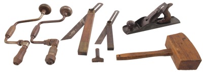 Assorted Makers: Lot Of Sound & Usabl Woodworking Tools