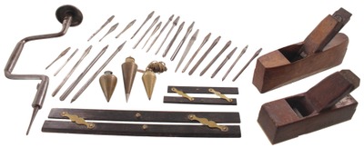 Assorted Makers: Lot Of Shipwright's Woodworking Tools