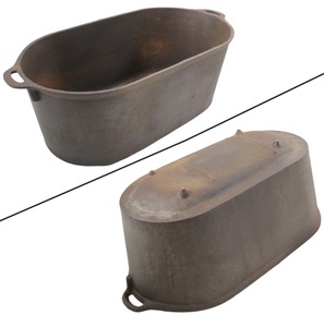 Unmarked: Early Cast Iron Stovetop Cauldron