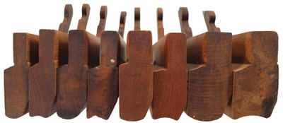 D.R. Barton & Company, Rochester, New York: Four Pairs Of H/R Molding Plane