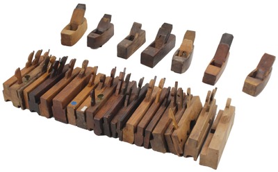 Assorted Makers: Lot Of Asst. Smooth & Molding Planes