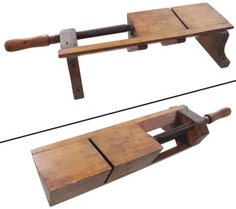 Unmarked: Classic Early Mitre Vise
