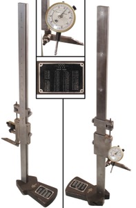 Tesa Sa/Renens, Switzerland: Predcision 24" Size Height Gauge