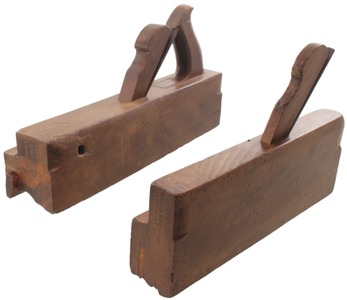 E.W. Carpenter, Lancaster, Pennsylvania: Two Clean Complex Molding Plane