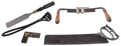 Assorted Makers: Lot Of Clean & Usabl Woodworking Tools