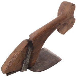 Unmarked: Classic Early Type "Stirrup" Adze
