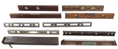 Assorted Makers: Lot Of Modern & Antique Levels