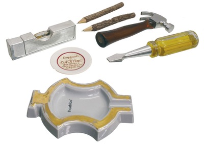 Assorted Makers: Lot Of Glass/Ceramic Tool & Advertising I