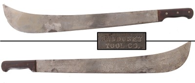 Sandusky Tool Company, Sandusky, Ohio: Rare Sandusky Machete