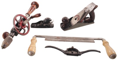 Assorted Makers: Lot Of Clean & Usabl Woodworking Tools