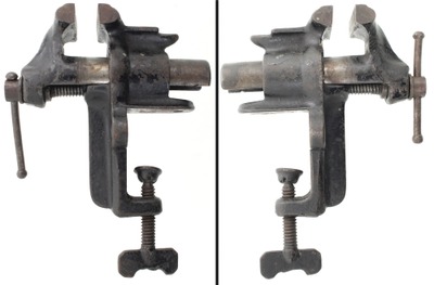 George A. Colton, Syracuse, New York: Screw-On Cast Iron Patent Vise