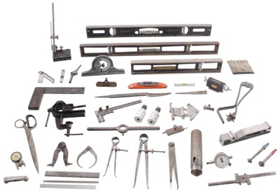 Assorted Makers: Lot Of Assorted Machinists' Tool