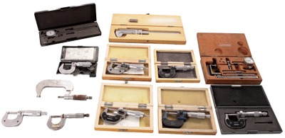 Assorted Makers: Lot Of Extra Clean Machinists' Tools