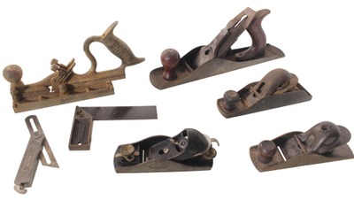 Assorted Makers: Lot Of Sound & Usabl Woodworking Tools