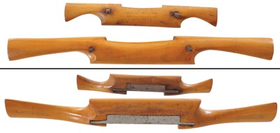 Assorted Makers: Two Extra Clean B'wood Spoke Shaves