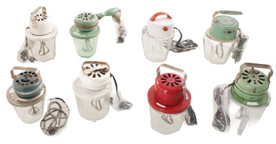 Assorted Makers: Coll. Of 8 Early Electric Egg Beaters