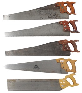 Assorted Makers: Five Clean & Usable Hand Saws